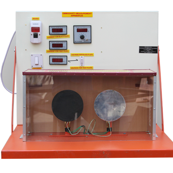 heat and mass transfer lab, EMISSIVITY MEASUREMENT APPARATUS 